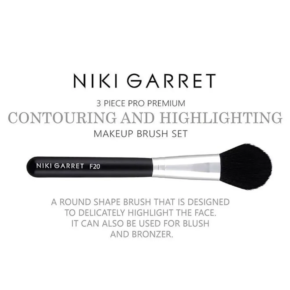 NIKI GARRETT - 🎉HP X 4🎉 NWT Limited Edition 3-Pc Contour:Highlighting Brushes